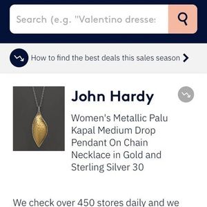 John Hardy Pali Kapal necklace